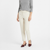 Escarpins slingback à petit talon en cuir verni avec bout pointu pour femme