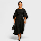 Sara - Robe élégante avec manches