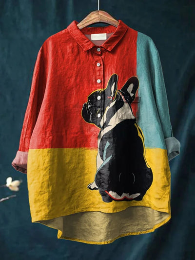 ドッグアートTシャツ