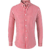 Levi | Chemise à Rayures Détente Coupe Boutonnée