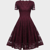 Mara - Robe en Dentelle Florale
