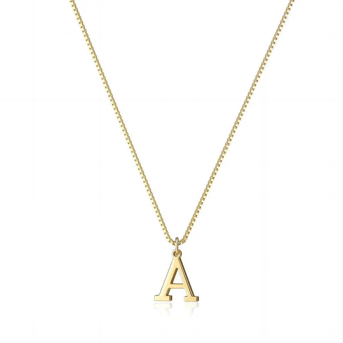ラブレター・イニシャル・ネックレス｜ゴールド 18K