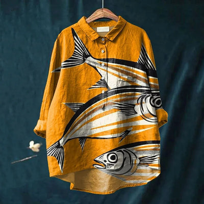 ダーラ | フィッシュプリントTシャツ