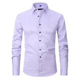 Braony | Chemise à manches longues classique pour hommes avec coupe moderne Slim-Fit