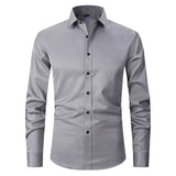 Braony | Chemise à manches longues classique pour hommes avec coupe moderne Slim-Fit