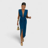 Júlia - Robe à Décolleté Ouvert