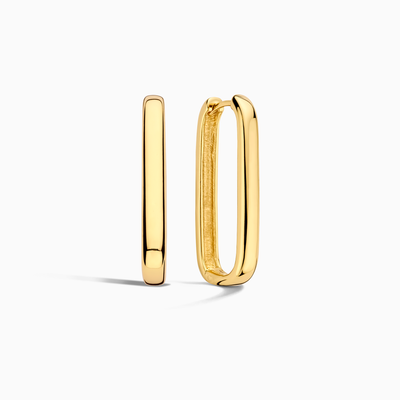 ラージ・アイコン・フープ｜ゴールド 18K