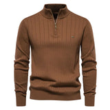 ZAAN Original | Pull Luxe à Col Zippé