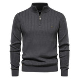 ZAAN Original | Pull Luxe à Col Zippé