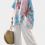 Valentina – haut en lin essentiel confortable et pantalons rayés en bambou