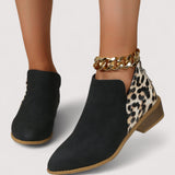 Nicole - Bottes en daim élégantes