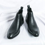 Hans™ Bottes Chelsea Minimalistes pour Hommes