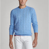Pull Tricoté pour Homme - Pull en Coton Épais