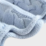 アリス - 編み込み模様のカシミヤニット