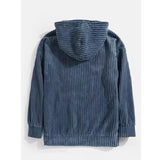 Koen™ Hoodie en Velours Côtelé pour Hommes