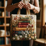 Sac Artisanal Matelassé - Motif Floral