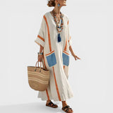 Amandine - Robe Longue de Plage pour un Look d'Été Stylé